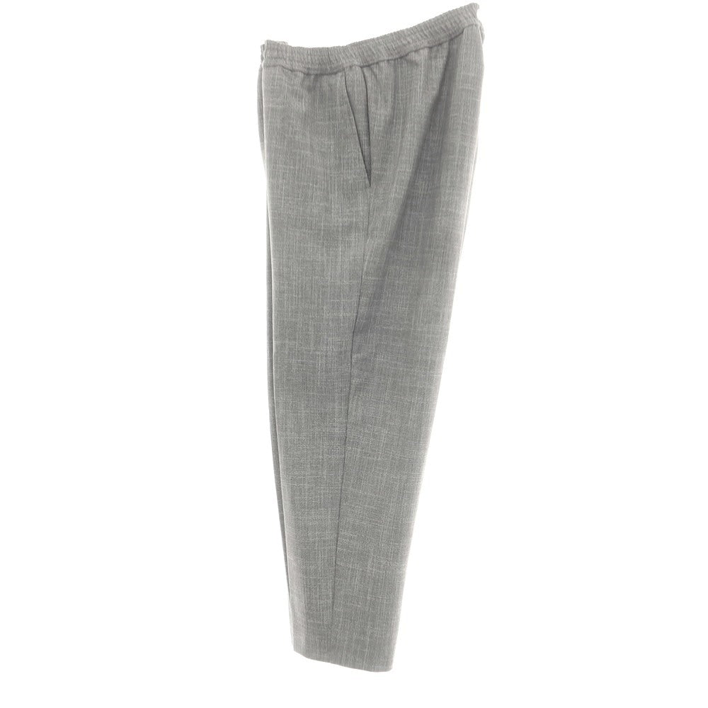 【中古】グリーンレーベルリラクシング green label relaxing ストレッチ ポリエステルレーヨン イージースラックスパンツ グレー【 M 】【 状態ランクB 】【 メンズ 】