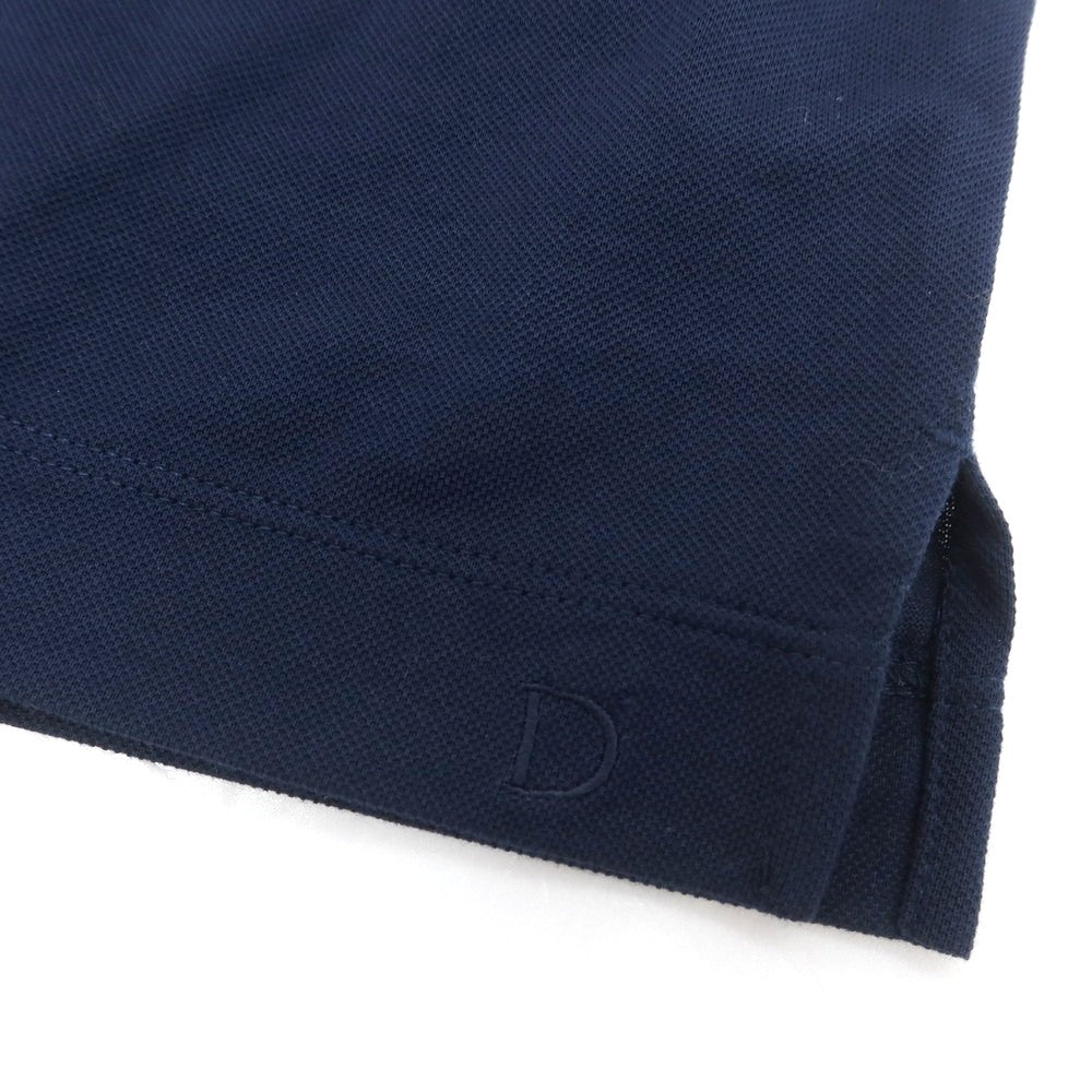 【中古】ダーバン D’URBAN コットン 半袖ポロシャツ ネイビー【 L 】【 状態ランクA 】【 メンズ 】