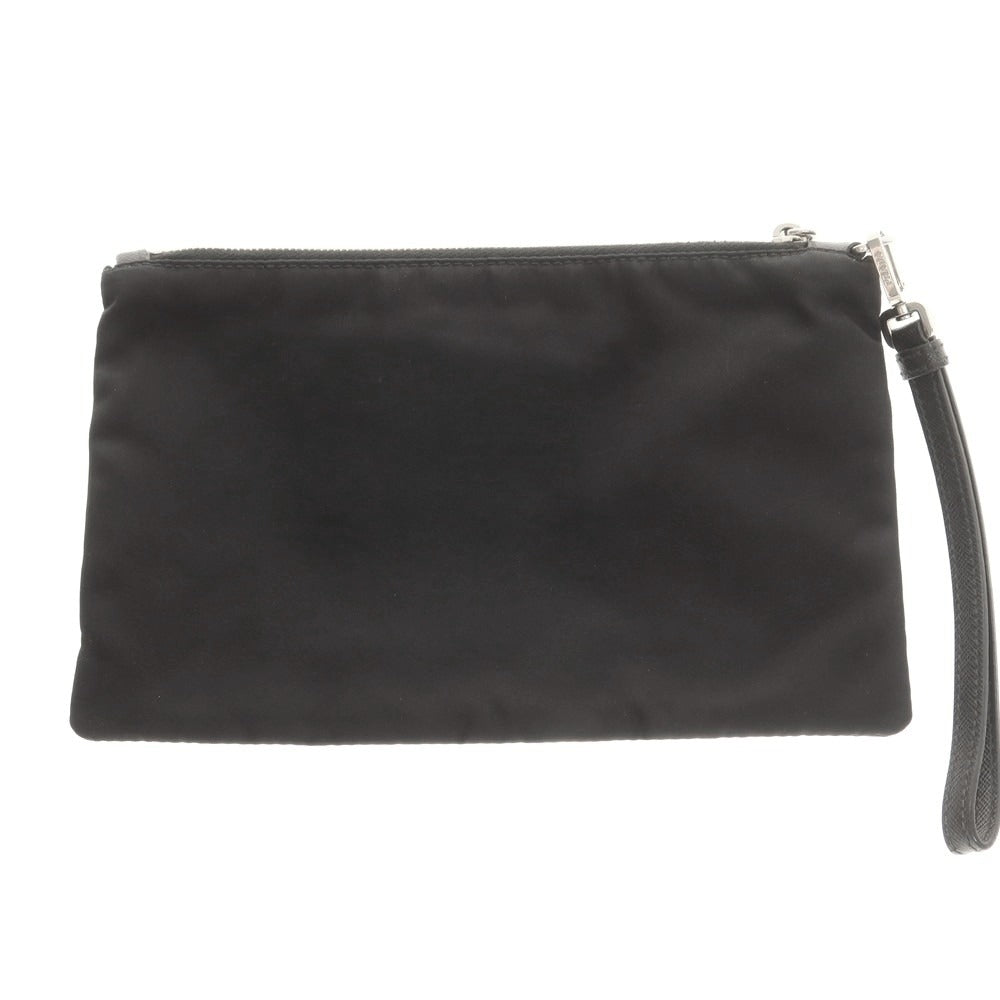 【中古】プラダ PRADA ナイロン ポーチ ブラック【 状態ランクB 】【 ユニセックス 】