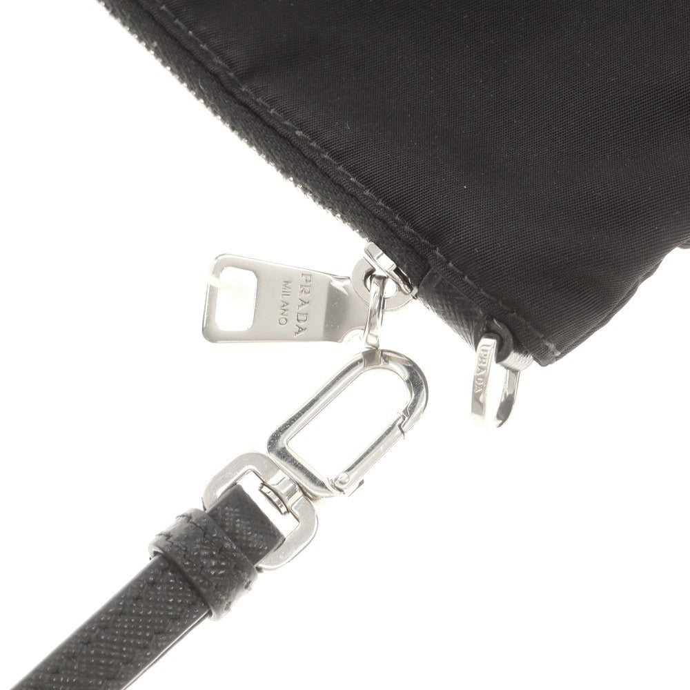 【中古】プラダ PRADA ナイロン ポーチ ブラック【 状態ランクB 】【 ユニセックス 】