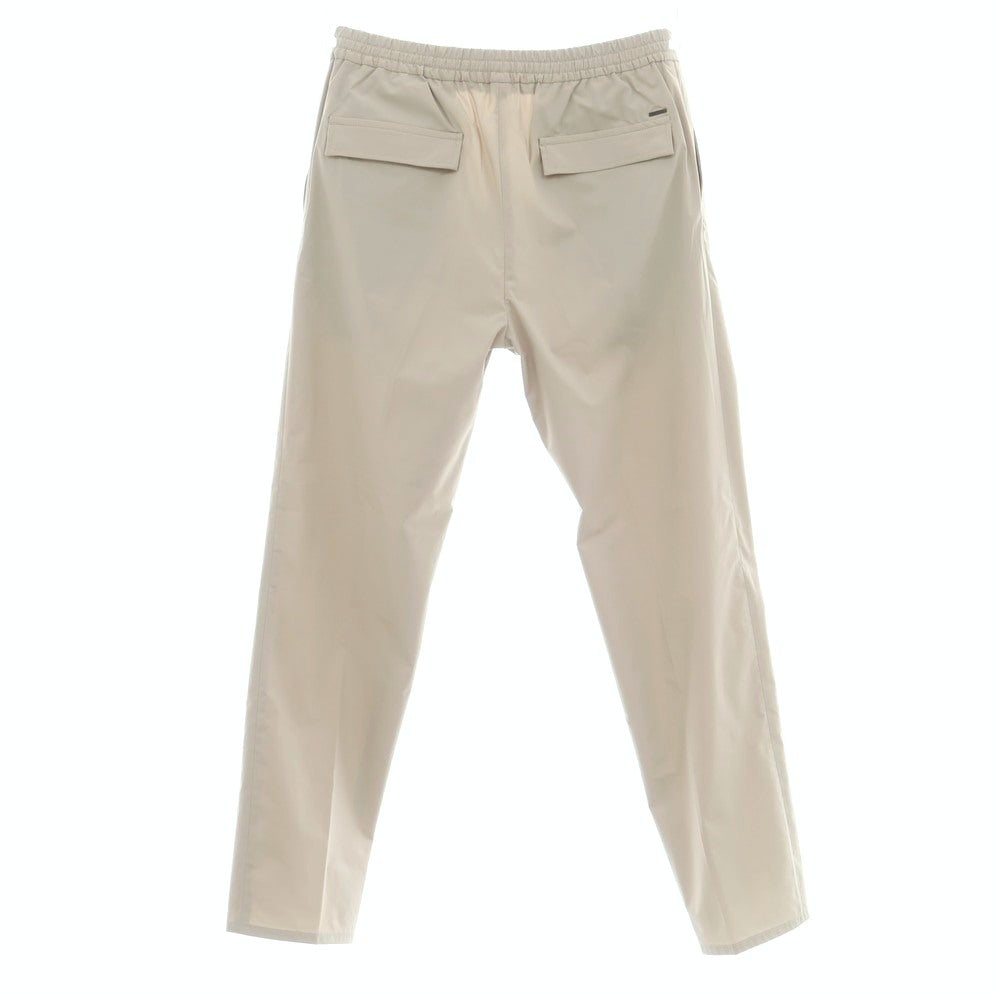 【中古】インコテックス スローウェア INCOTEX SLOWEAR TEKNOSARTORIAL ポリエステル イージースラックスパンツ ベージュ【 50 】【 状態ランクB 】【 メンズ 】