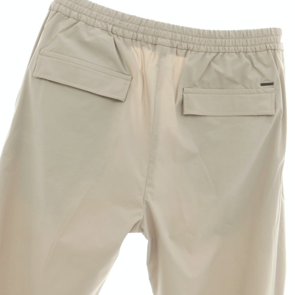 【中古】インコテックス スローウェア INCOTEX SLOWEAR TEKNOSARTORIAL ポリエステル イージースラックスパンツ ベージュ【 50 】【 状態ランクB 】【 メンズ 】