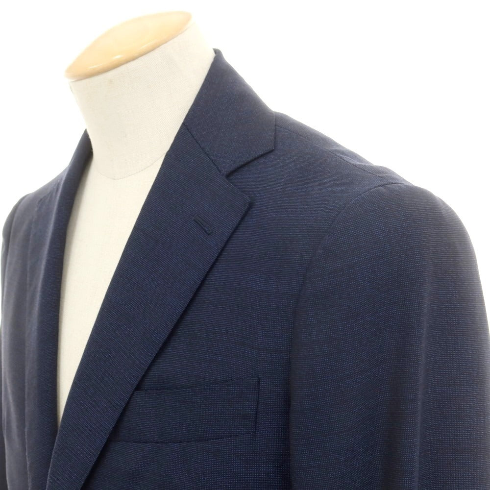 【中古】リングヂャケット RING JACKET ウール 3つボタンスーツ ネイビー【 44 】【 状態ランクC 】【 メンズ 】
