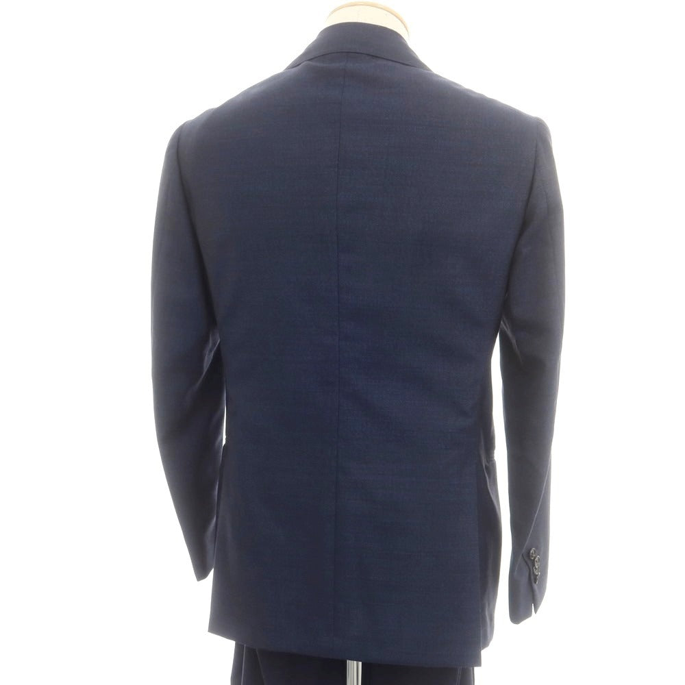 【中古】リングヂャケット RING JACKET ウール 3つボタンスーツ ネイビー【 44 】【 状態ランクC 】【 メンズ 】