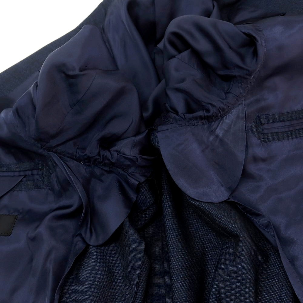 【中古】リングヂャケット RING JACKET ウール 3つボタンスーツ ネイビー【 44 】【 状態ランクC 】【 メンズ 】