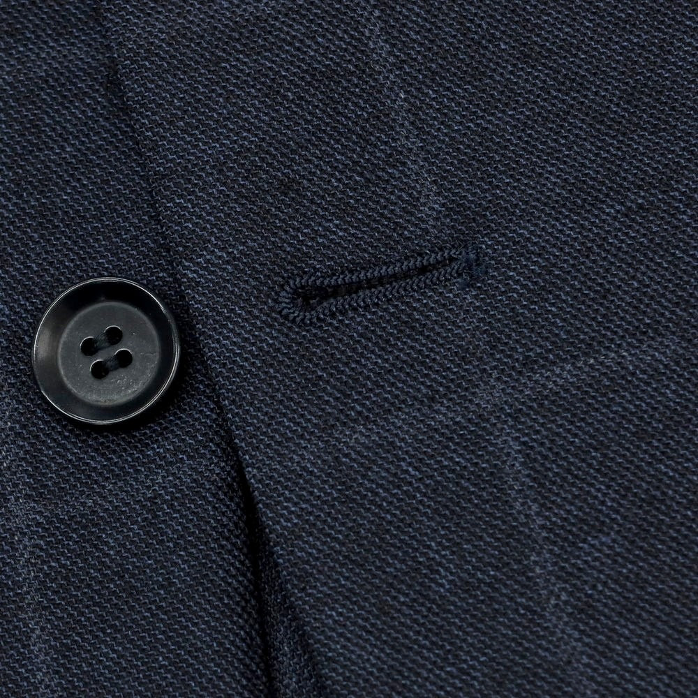 【中古】リングヂャケット RING JACKET ウール チェック 3つボタンスーツ グレイッシュネイビー【 44 】【 状態ランクC 】【 メンズ 】