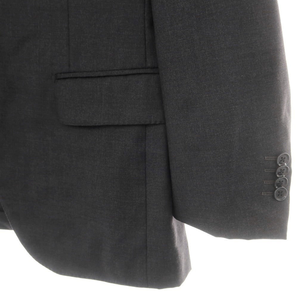 【中古】リングヂャケット RING JACKET ウール 3つボタンスーツ ダークグレー【 44 】【 状態ランクC 】【 メンズ 】