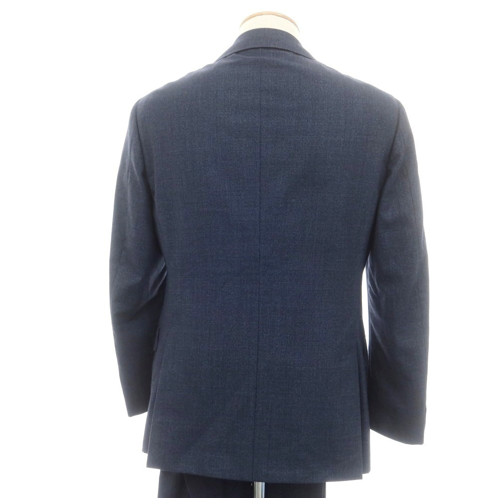 【中古】リングヂャケット RING JACKET ウール 3つボタンスーツ ネイビー系【 44 】【 状態ランクC 】【 メンズ 】