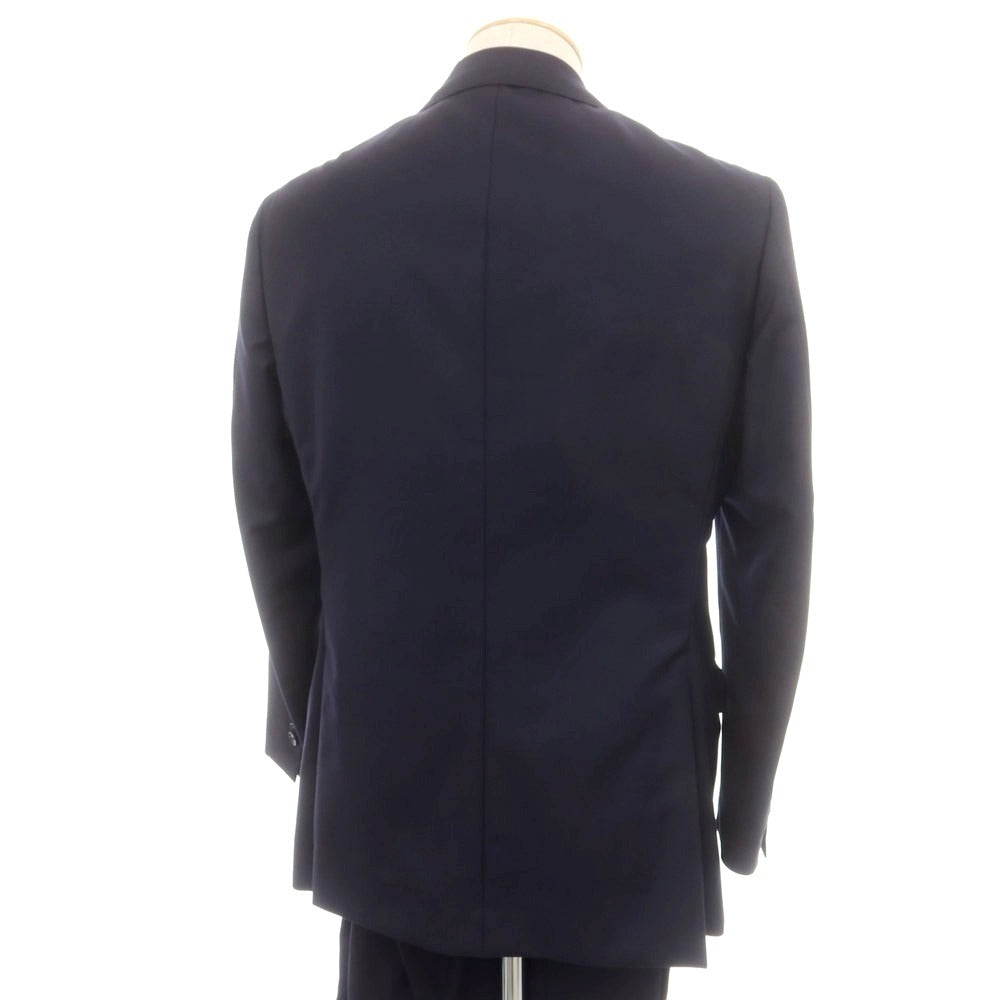 【中古】リングヂャケット RING JACKET ウール 3つボタンスーツ ネイビー【 44 】【 状態ランクC 】【 メンズ 】