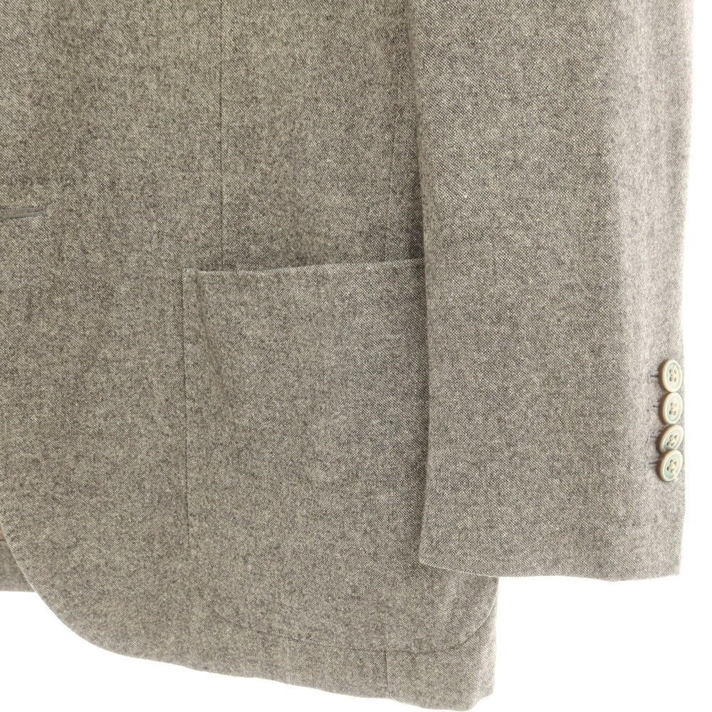 【中古】エルビーエム1911 L.B.M.1911 ウールシルクリネンカシミヤ 2B カジュアルジャケット グレー【 表記不明(M位) 】【 状態ランクC 】【 メンズ 】