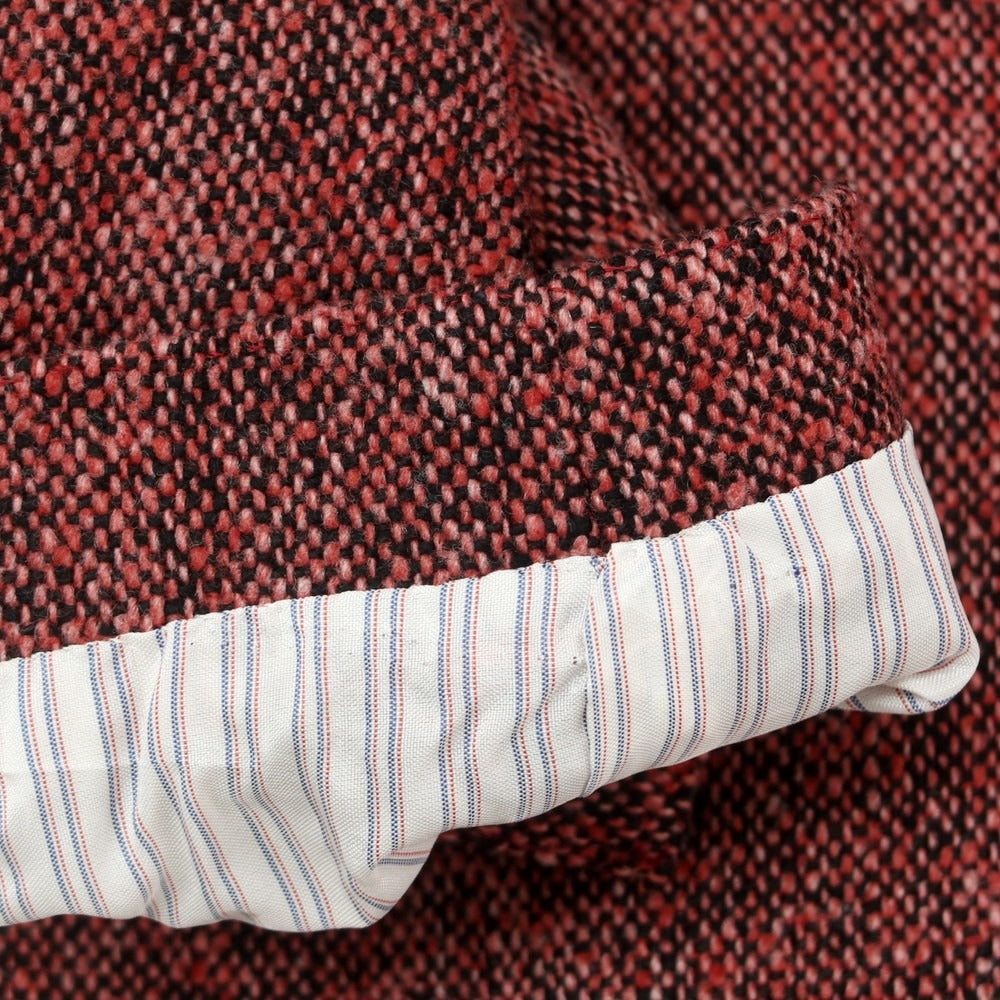 【中古】エルビーエム1911 L.B.M.1911 ウールアクリル 2B カジュアルジャケット レッドxブラック【 46 】【 状態ランクB 】【 メンズ 】