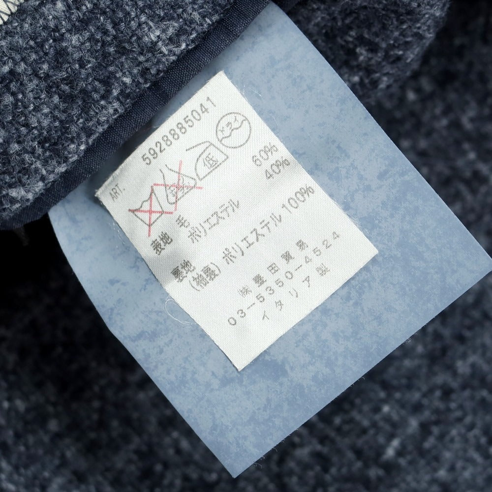 【中古】エルビーエム1911 L.B.M.1911 ウールポリエステル 2B カジュアルジャケット ネイビーxグレー【 46 】【 状態ランクB 】【 メンズ 】