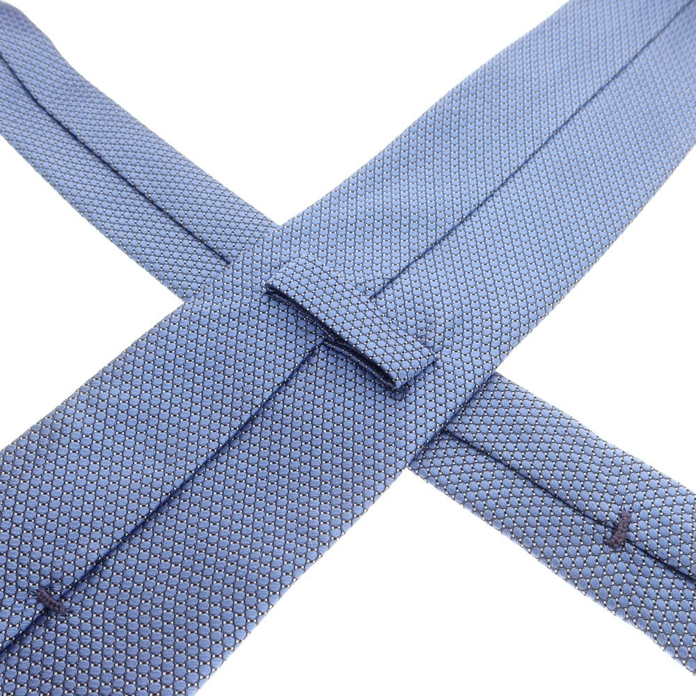 【中古】エルメネジルドゼニア Ermenegildo Zegna シルク ネクタイ ライトブルー【 状態ランクB 】【 メンズ 】