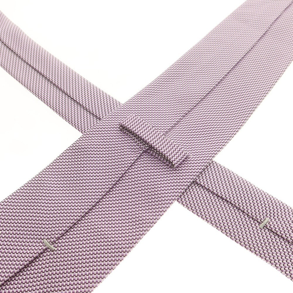 【中古】エルメネジルドゼニア Ermenegildo Zegna シルク ネクタイ パープル【 状態ランクB 】【 メンズ 】