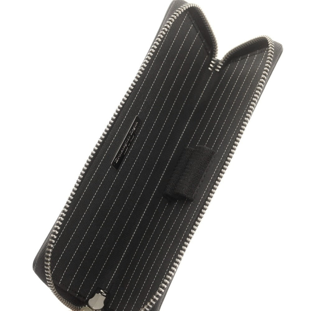 【中古】エルメネジルドゼニア Ermenegildo Zegna レザー ペンケース ブラック【 状態ランクB 】【 メンズ 】