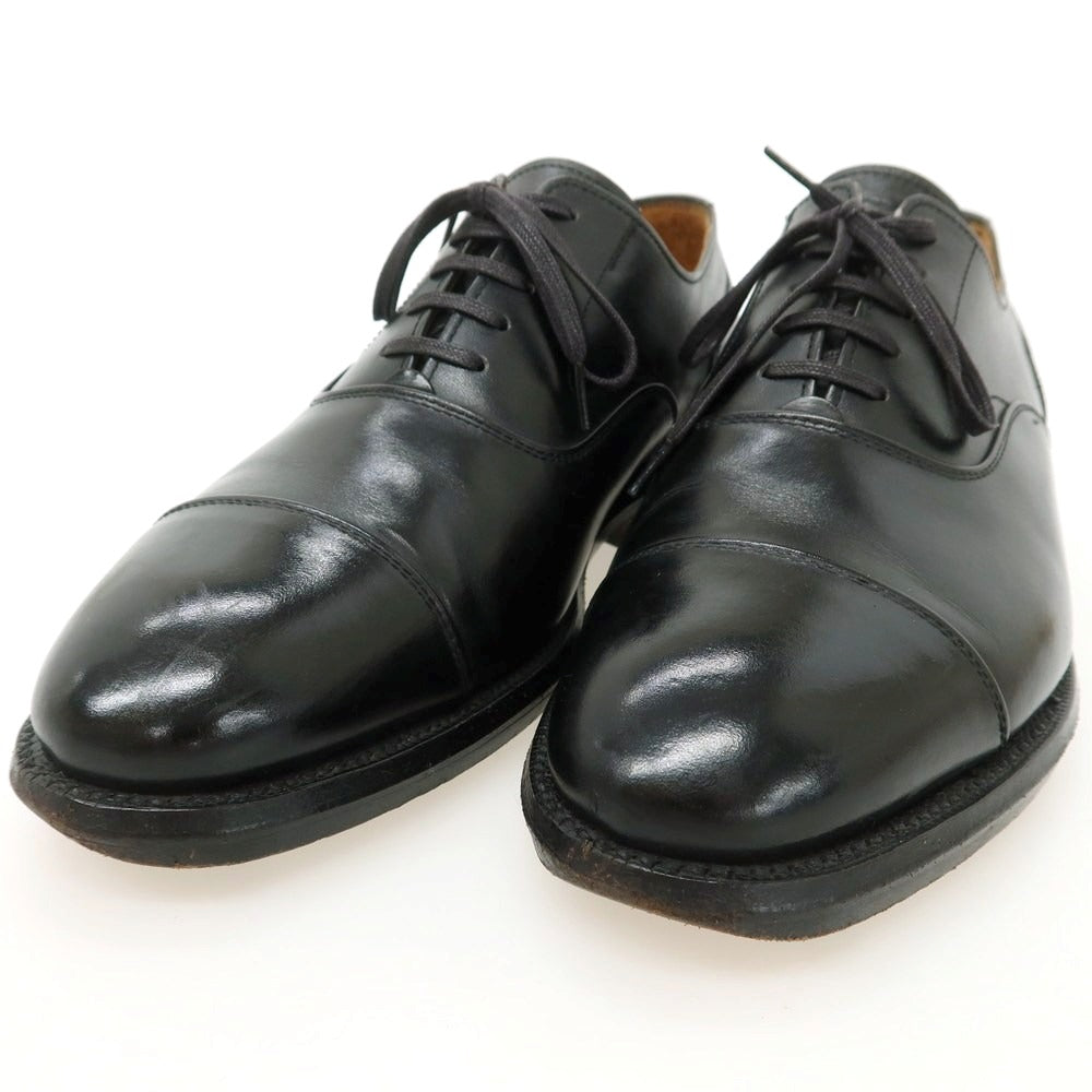 【中古】サンヨウ ヤマチョウ 三陽山長 ストレートチップ ドレスシューズ ブラック【 6 】【 状態ランクC 】【 メンズ 】