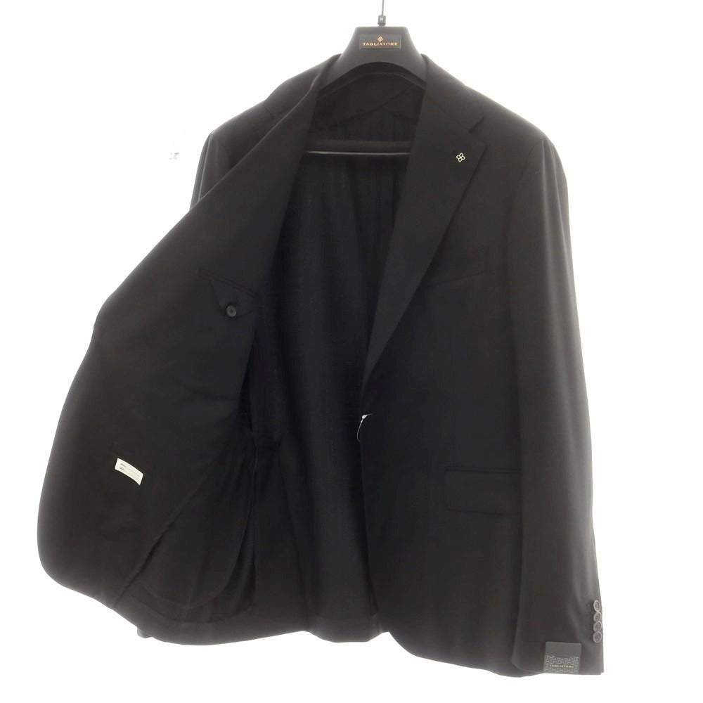 【新品アウトレット】タリアトーレ TAGLIATORE ウール 2つボタンスーツ ブラック【 58 】【 状態ランクN- 】【 メンズ 】