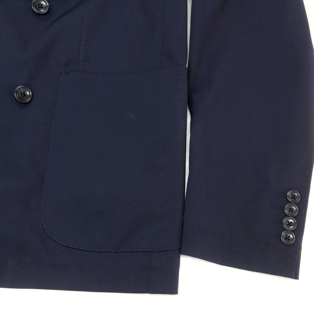 【新品アウトレット】タリアトーレ TAGLIATORE ストレッチポリエステルウール テーラードジャケット ネイビー【 46 】【 状態ランクN- 】【 メンズ 】