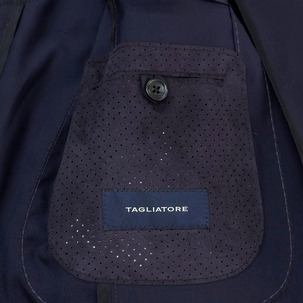 【新品アウトレット】タリアトーレ TAGLIATORE ストレッチポリエステルウール テーラードジャケット ネイビー【 46 】【 状態ランクN- 】【 メンズ 】