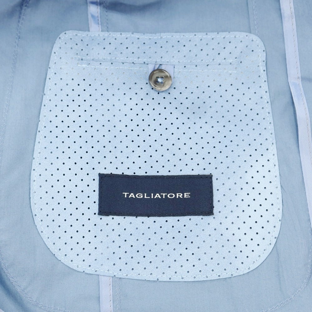 【新品アウトレット】タリアトーレ TAGLIATORE コットン 2つボタンスーツ ライトブルー【 48 】【 状態ランクN- 】【 メンズ 】