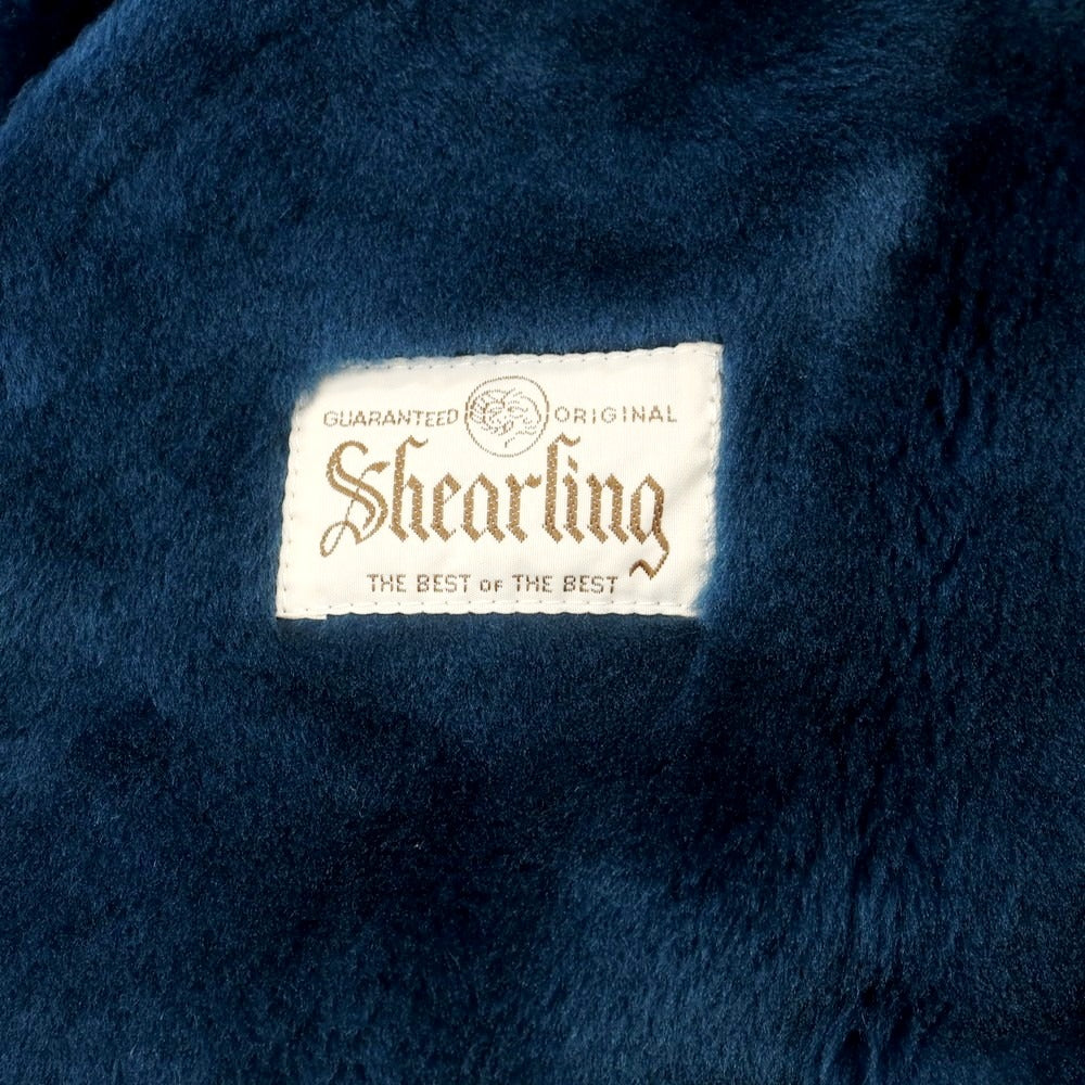 【新品アウトレット】タリアトーレ TAGLIATORE Shearling ラムムートン フーデッドコート ダークブラウンxダークブルー【 52 】【 状態ランクN- 】【 メンズ 】