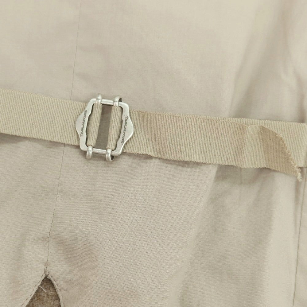 【新品】タリアトーレ TAGLIATORE ウール ジレベスト ダークベージュ系【 48 】【 状態ランクN 】【 メンズ 】