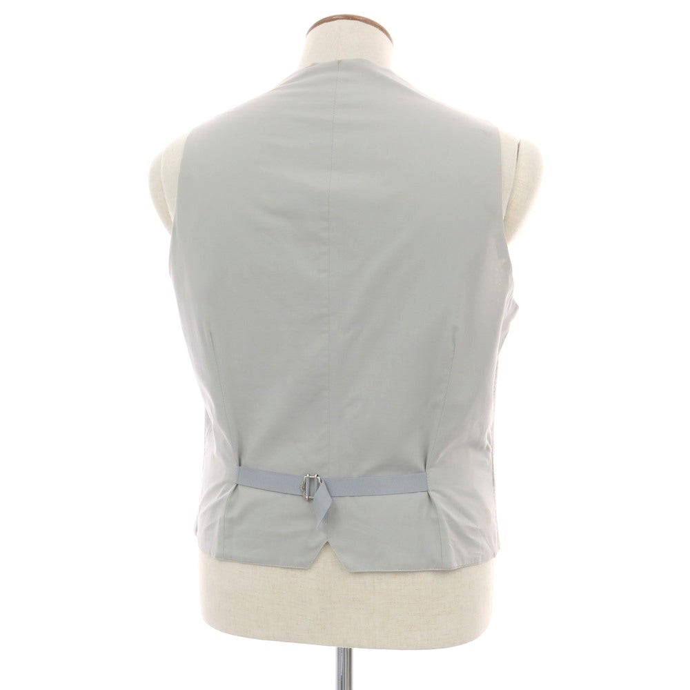 【新品アウトレット】タリアトーレ TAGLIATORE ウールナイロン チェック ジレベスト グレー【 48 】【 状態ランクN- 】【 メンズ 】