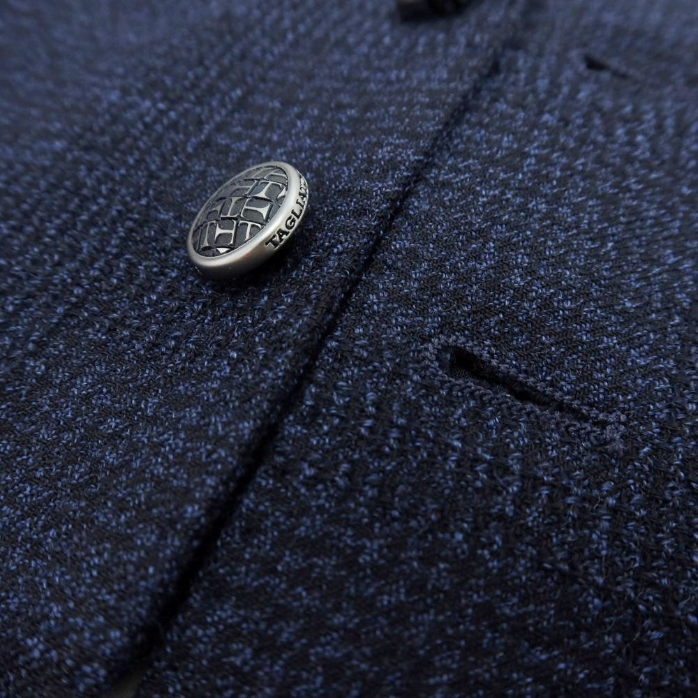 【新品】タリアトーレ TAGLIATORE ストレッチウール ジレベスト ネイビー【 48 】【 状態ランクN 】【 メンズ 】