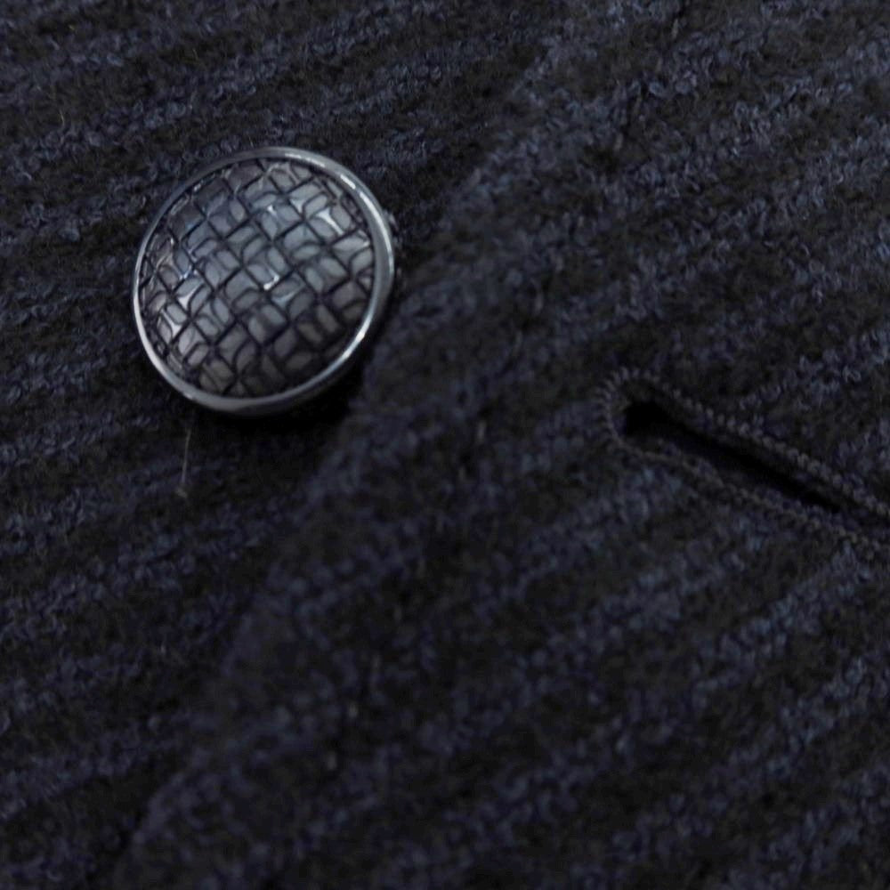 【新品】タリアトーレ TAGLIATORE ウールコットン ジレベスト ダークネイビー【 48 】【 状態ランクN 】【 メンズ 】