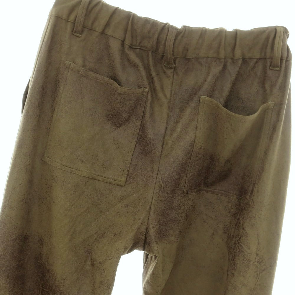 【新品】ティントリア マッティ TINTORIA MATTEI ポリエステルナイロン イージーパンツ オリーブ【 M 】【 状態ランクN 】【 メンズ 】