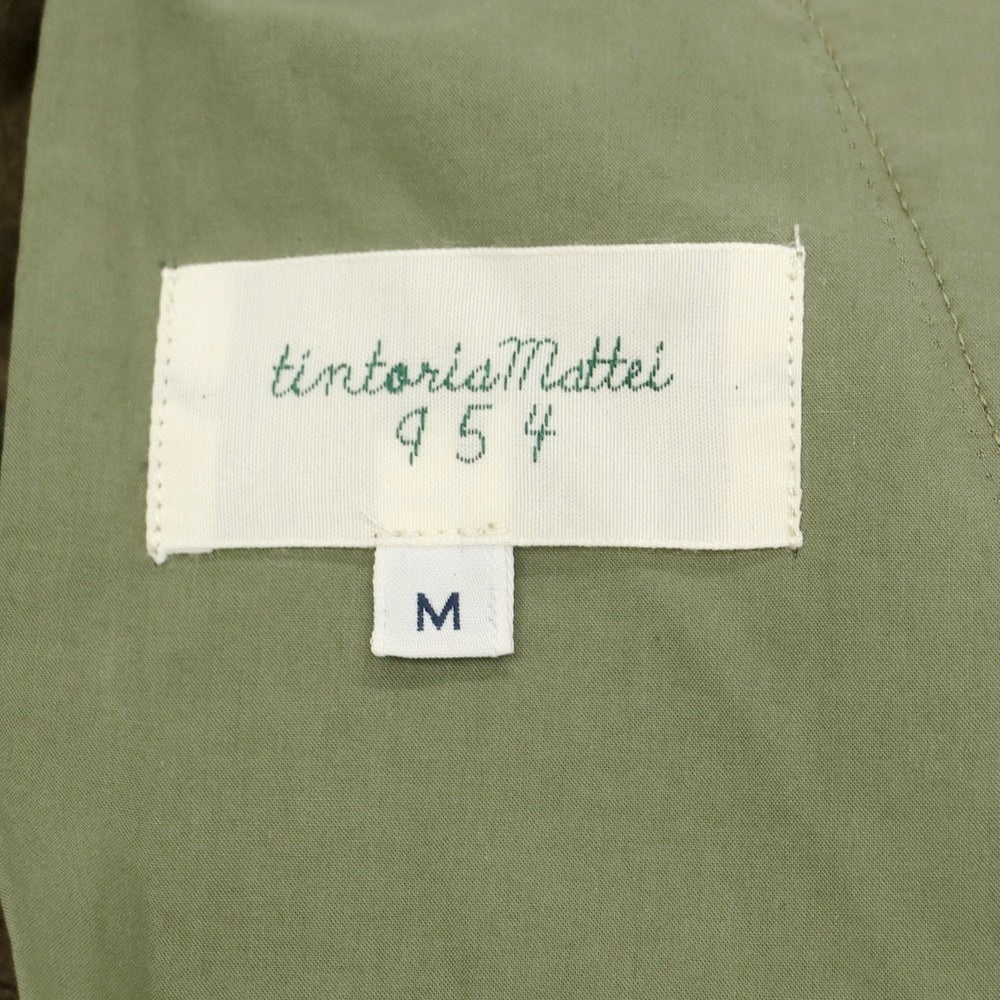 【新品】ティントリア マッティ TINTORIA MATTEI ポリエステルナイロン イージーパンツ オリーブ【 M 】【 状態ランクN 】【 メンズ 】