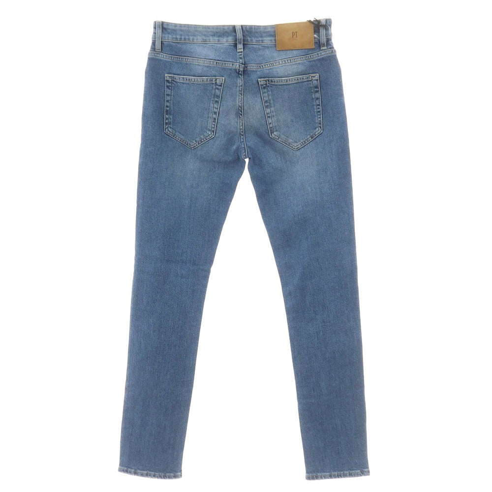 【新品】ピーティートリノ デニム PT TORINO DENIM SWING ユーズド加工 ストレッチ コットン ジーンズ デニムパンツ ウォッシュブルー【 30 】【 状態ランクN 】【 メンズ 】