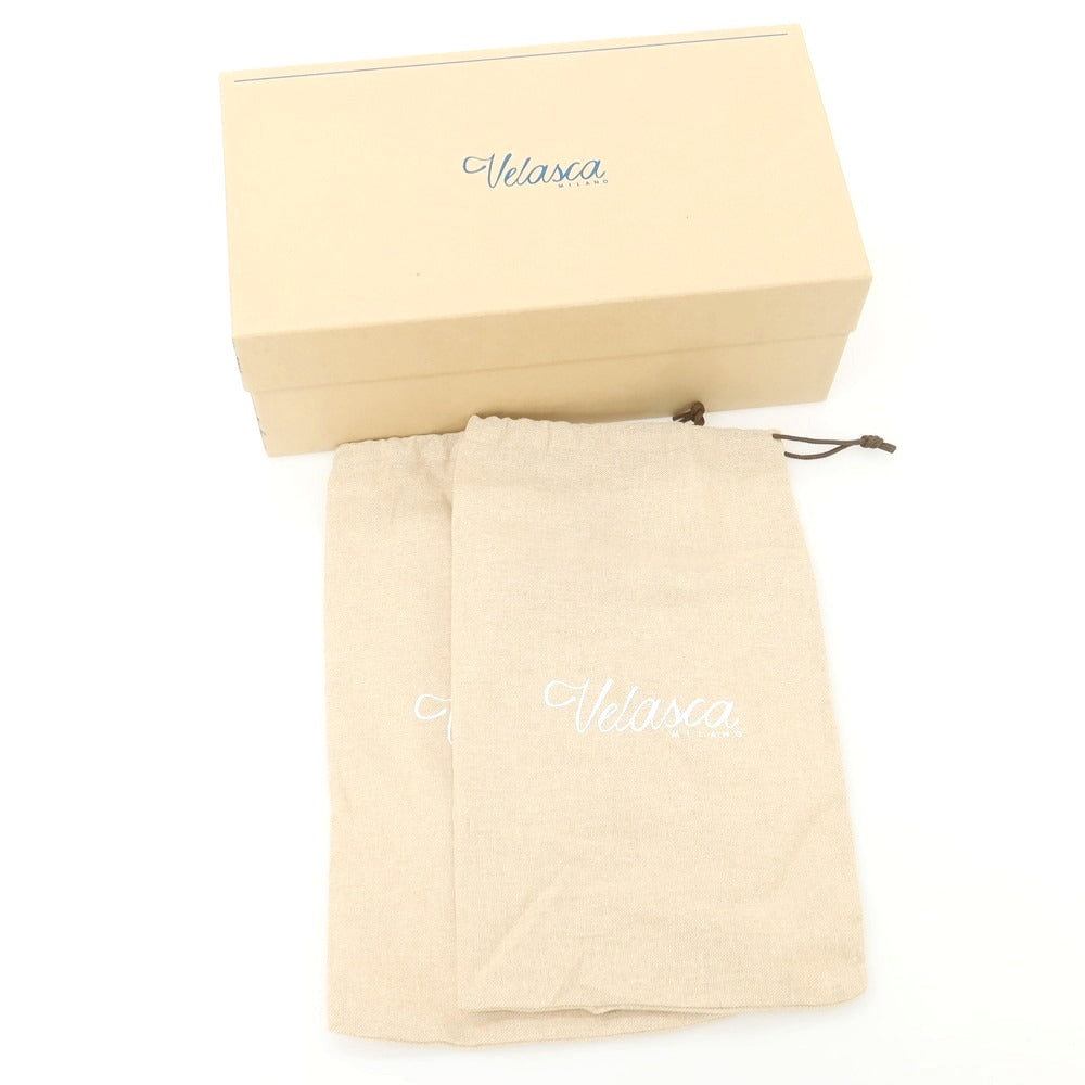 【新品】ヴェラスカ VELASCA スエード エスパドリーユ シューズ グレイッシュネイビー【 41 】【 状態ランクN 】【 メンズ 】