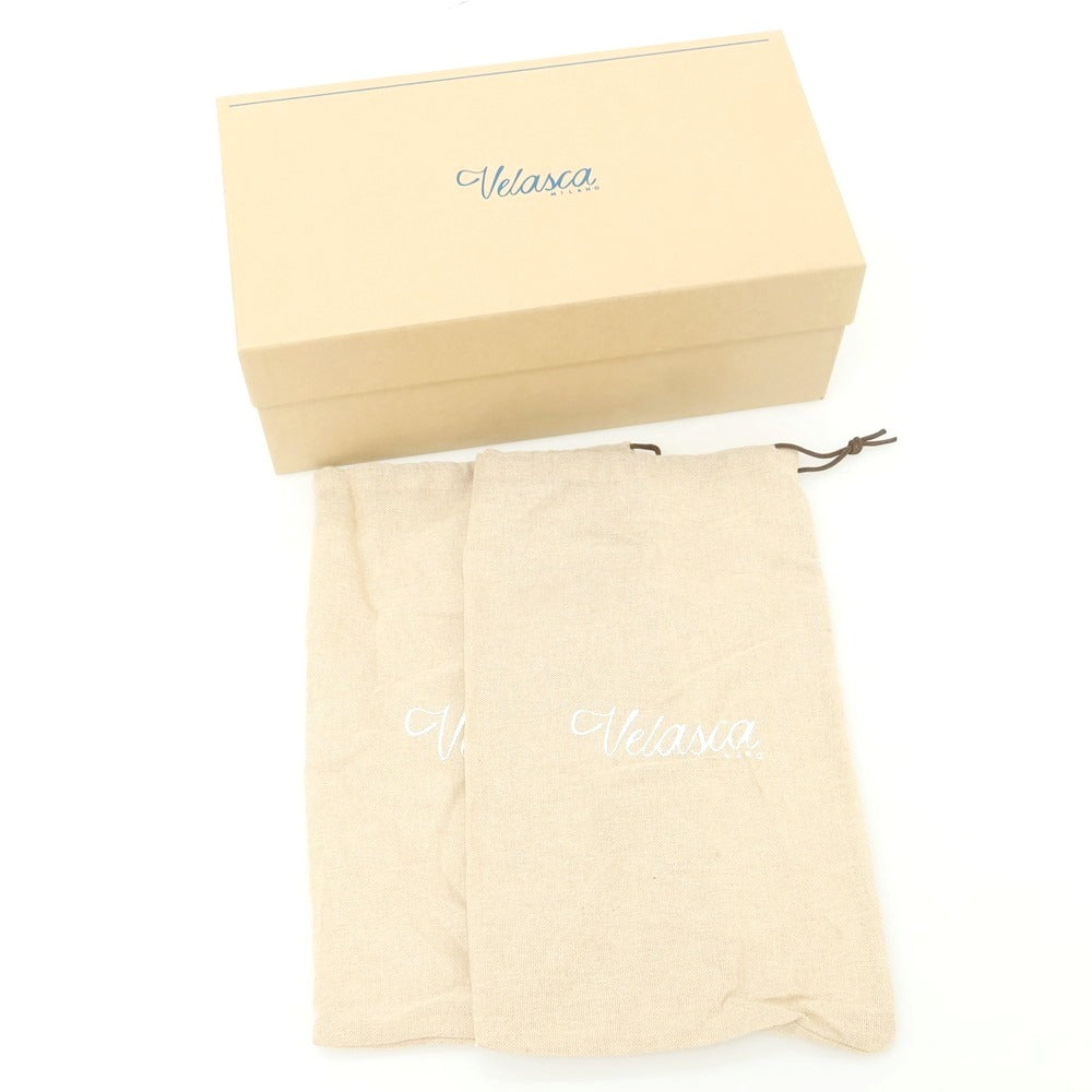 【新品アウトレット】ヴェラスカ VELASCA レザー モカシンシューズ ブラウン【 41 】【 状態ランクN- 】【 メンズ 】