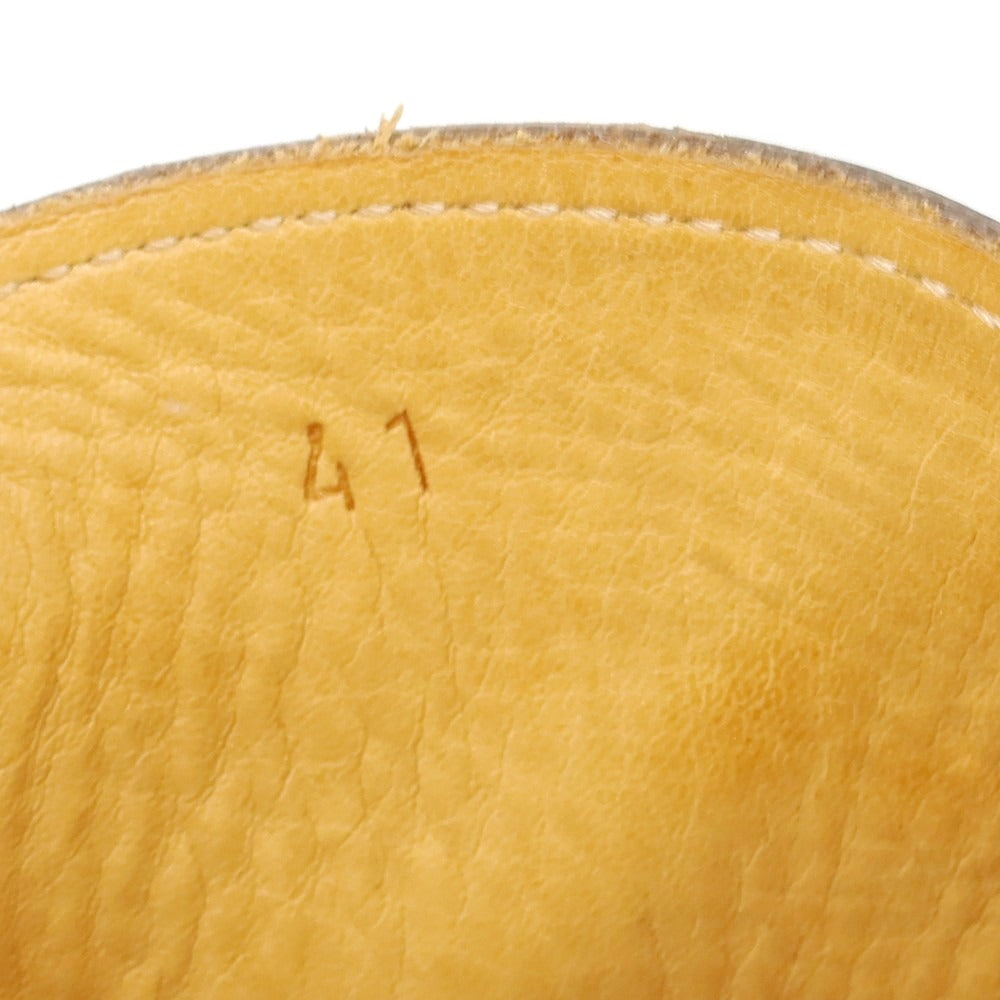 【新品アウトレット】ヴェラスカ VELASCA レザー モカシンシューズ ブラウン【 41 】【 状態ランクN- 】【 メンズ 】