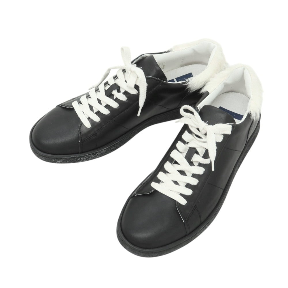 【新品アウトレット】ローヴ rov レザー スニーカー ブラック【 42(26.5) 】【 状態ランクN- 】【 メンズ 】