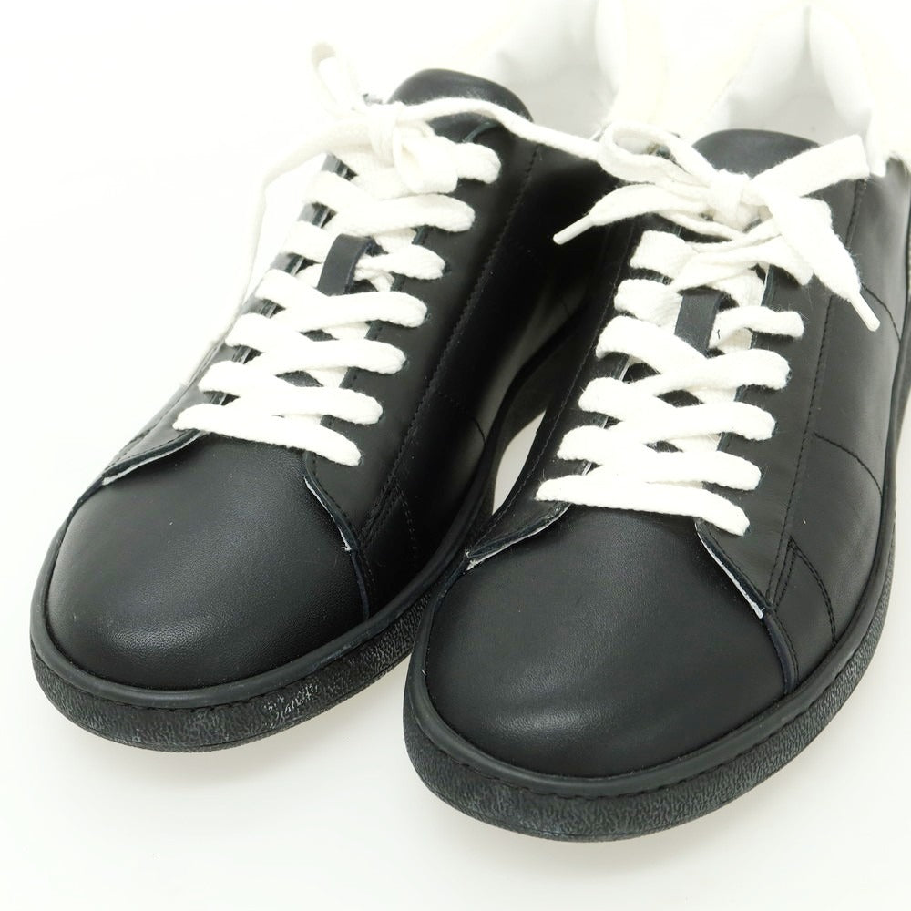 【新品アウトレット】ローヴ rov レザー スニーカー ブラック【 42(26.5) 】【 状態ランクN- 】【 メンズ 】
