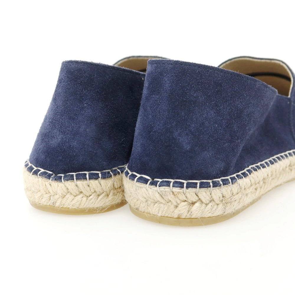 【新品アウトレット】タリアトーレ TAGLIATORE スエード エスパドリーユ シューズ ネイビー【 42 】【 状態ランクN- 】【 メンズ 】