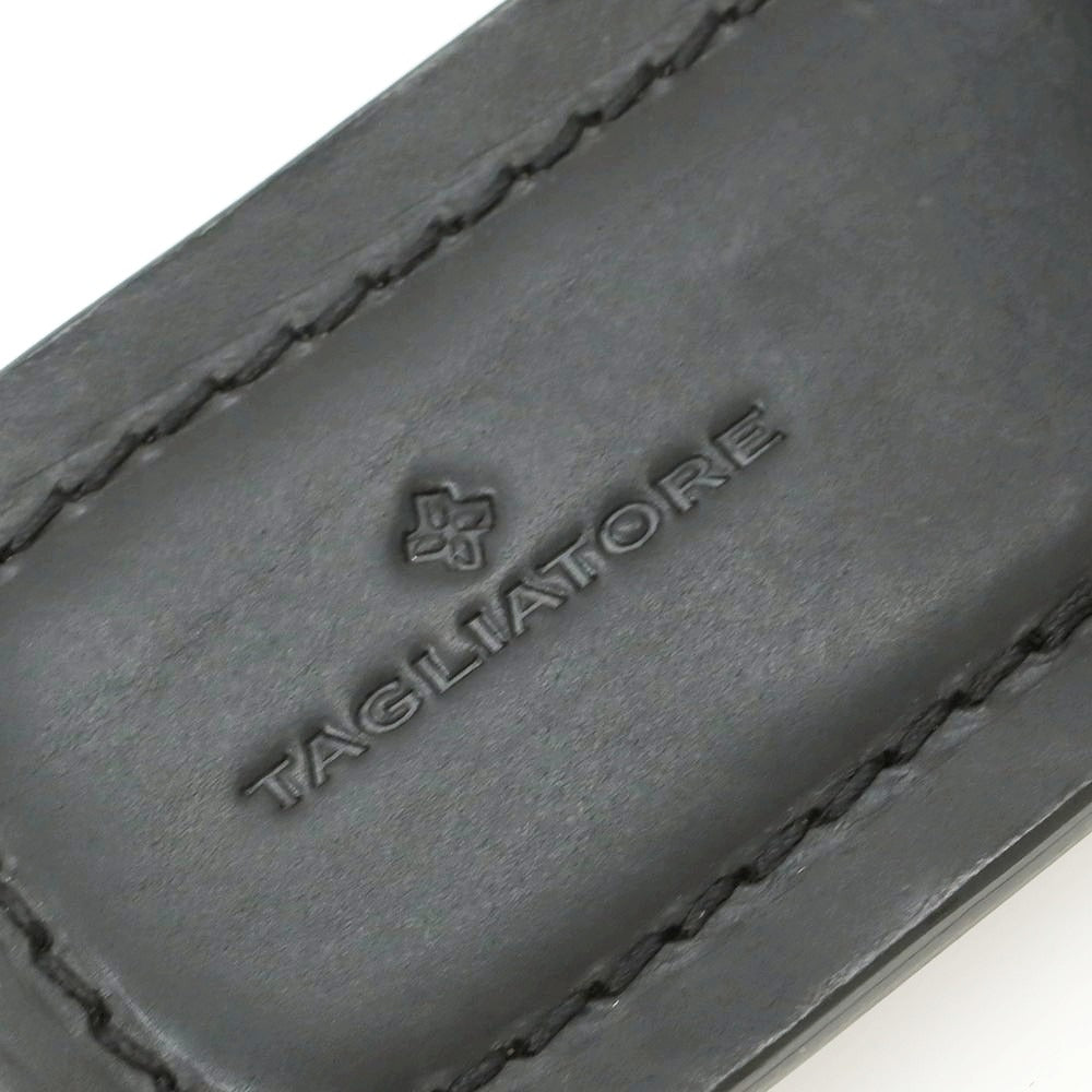 【新品】タリアトーレ TAGLIATORE レザー サンダル ブラック【 42 】【 状態ランクN 】【 メンズ 】