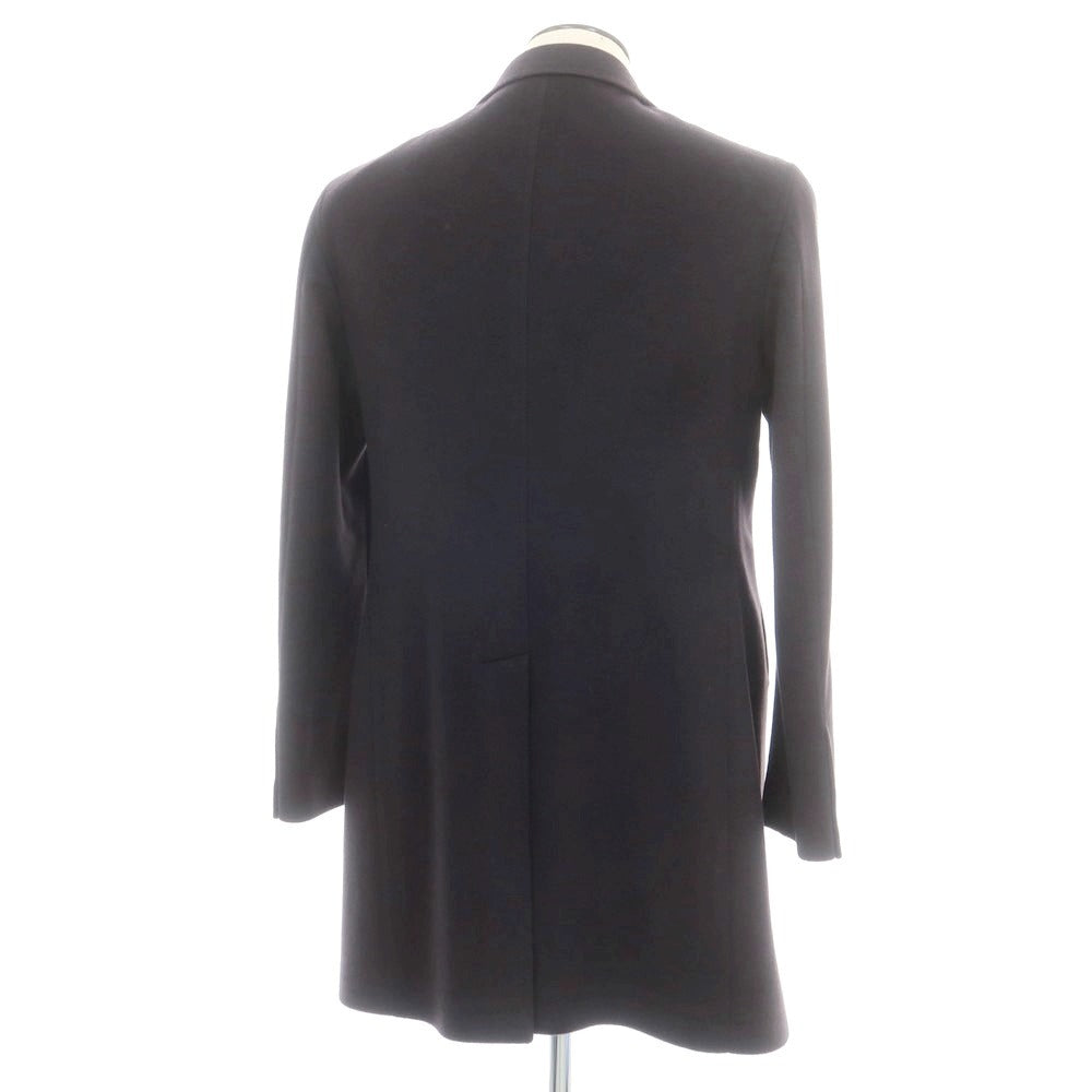 【新品】タリアトーレ TAGLIATORE COLORADO カシミヤ チェスターフィールドコート グレイッシュネイビー【 50 】【 状態ランクN 】【 メンズ 】