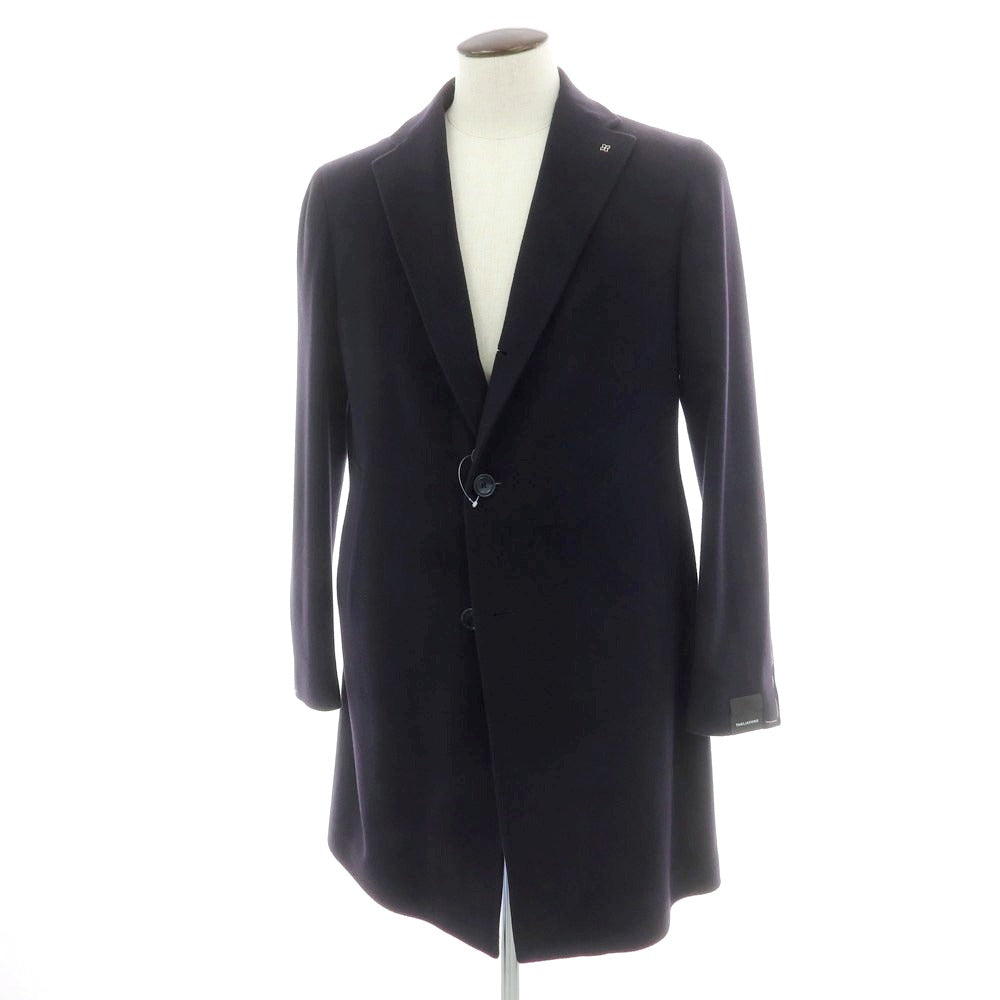 【新品】タリアトーレ TAGLIATORE COLORADO ウールカシミヤ チェスターフィールドコート ダークネイビー【 50 】【 状態ランクN 】【 メンズ 】