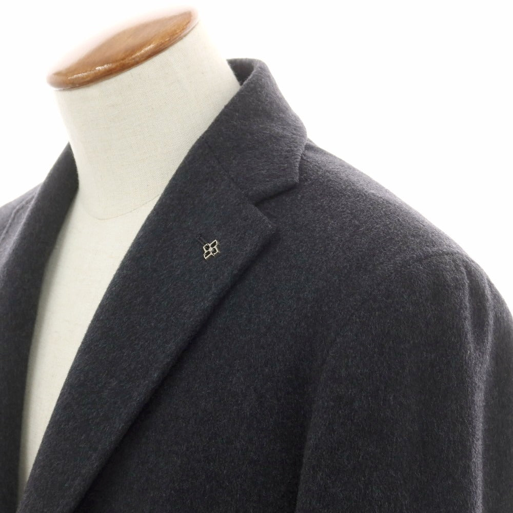 【新品】タリアトーレ TAGLIATORE COLORADO ウールカシミヤ チェスターフィールドコート ダークグレー【 48 】【 状態ランクN 】【 メンズ 】