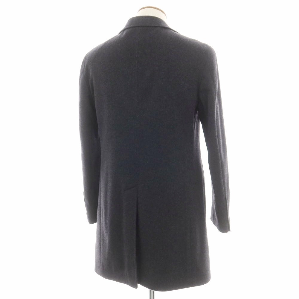 【新品】タリアトーレ TAGLIATORE COLORADO ウールカシミヤ チェスターフィールドコート ダークグレー【 48 】【 状態ランクN 】【 メンズ 】
