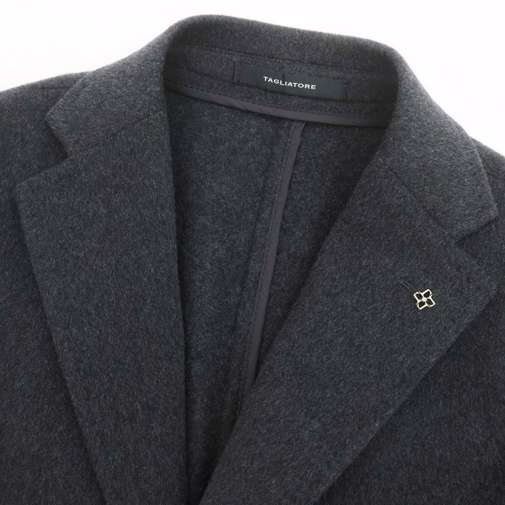 【新品】タリアトーレ TAGLIATORE COLORADO ウールカシミヤ チェスターフィールドコート ダークグレー【 48 】【 状態ランクN 】【 メンズ 】