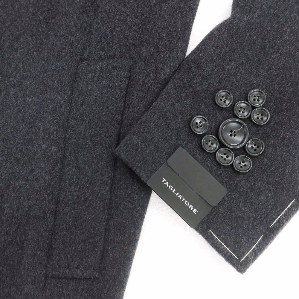 【新品】タリアトーレ TAGLIATORE COLORADO ウールカシミヤ チェスターフィールドコート ダークグレー【 48 】【 状態ランクN 】【 メンズ 】