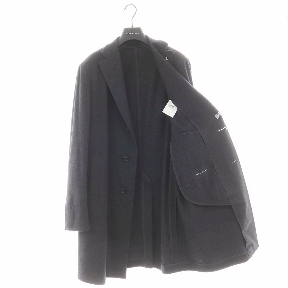 【新品】タリアトーレ TAGLIATORE COLORADO ウールカシミヤ チェスターフィールドコート ダークグレー【 52 】【 状態ランクN 】【 メンズ 】