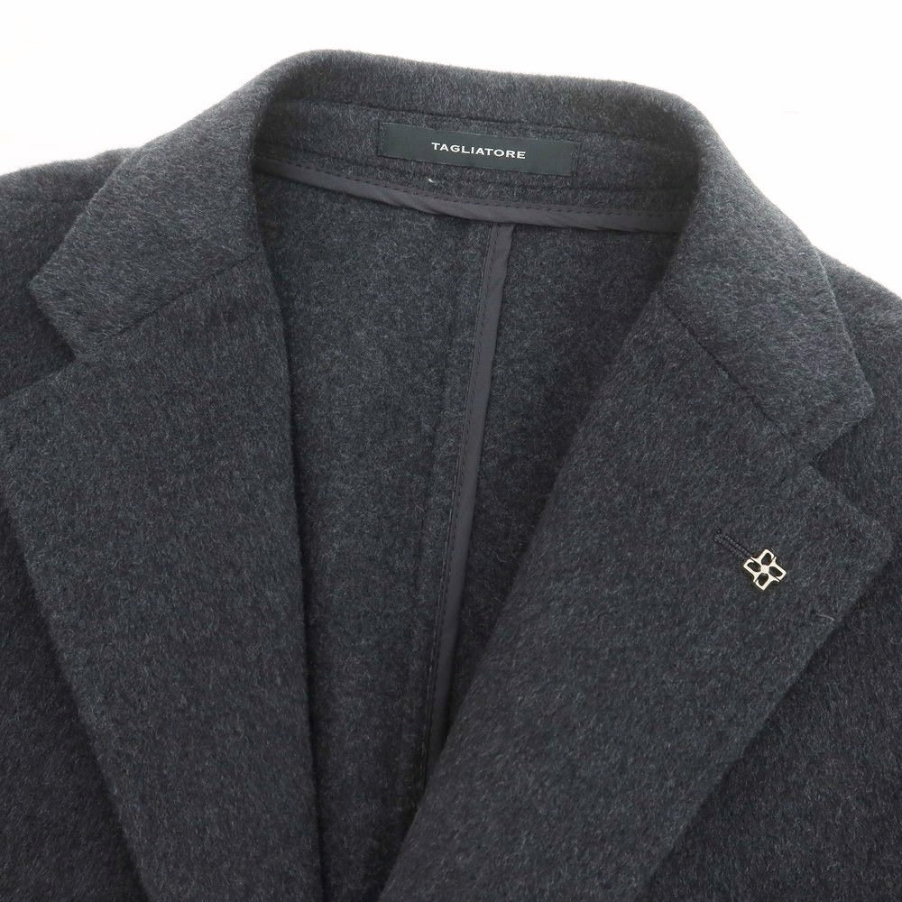 【新品】タリアトーレ TAGLIATORE COLORADO ウールカシミヤ チェスターフィールドコート ダークグレー【 52 】【 状態ランクN 】【 メンズ 】