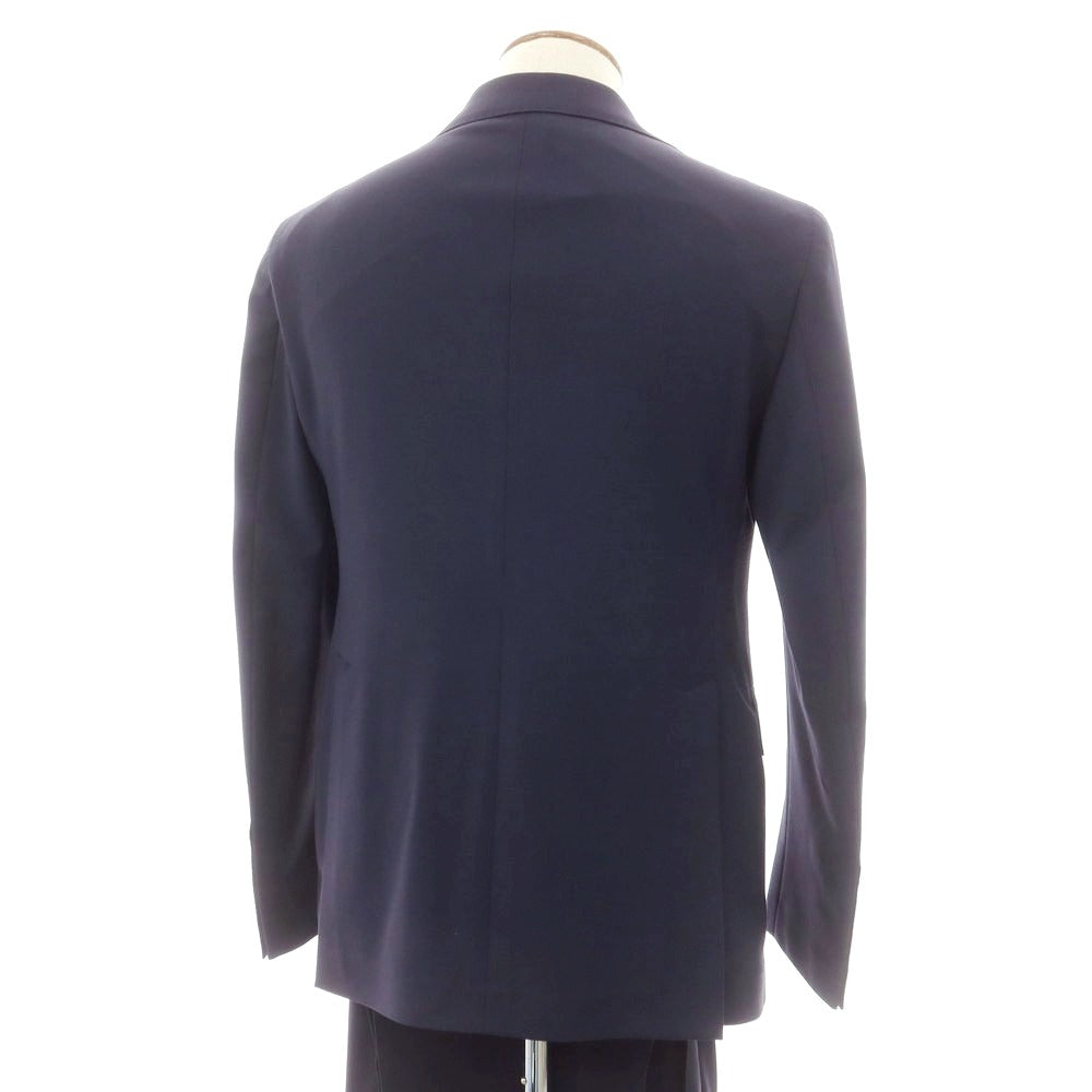 【新品アウトレット】タリアトーレ TAGLIATORE ストレッチポリエステルウール 2つボタンスーツ ネイビー【 48 】【 状態ランクN- 】【 メンズ 】