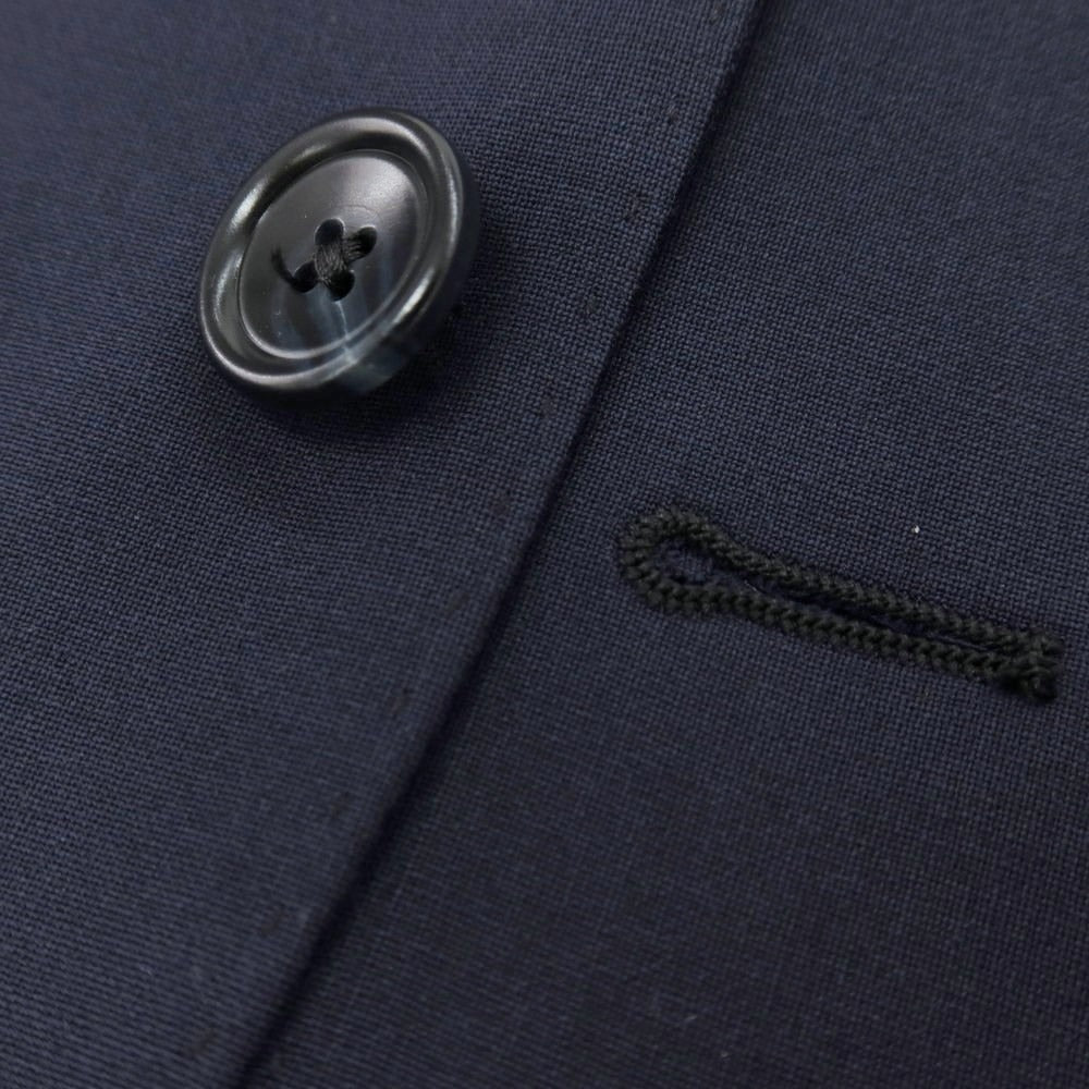 【新品アウトレット】タリアトーレ TAGLIATORE ストレッチポリエステルウール 2つボタンスーツ ネイビー【 48 】【 状態ランクN- 】【 メンズ 】