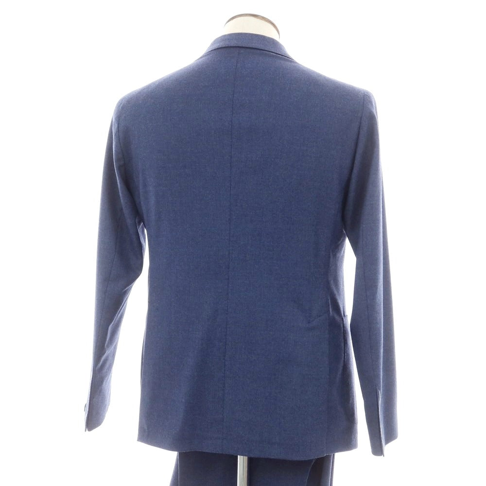 【新品】タリアトーレ TAGLIATORE ストレッチウール 2つボタンスーツ ブルー【 48 】【 状態ランクN 】【 メンズ 】